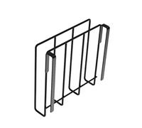 Organisateur de planche à découper de cuisine - Suspendu sous la grille de l'armoire, support de plateau de couvercle de casserole | Étagère de rangement de service d'économie d'espace, métal à usage