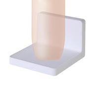 Organisateur de plate-forme murale - Installation acrylique en service lourd, sans poing | Rack à adhésif solide pour rangement, salle de bain et cuisine étagère flottante, décoration de la chambre, s