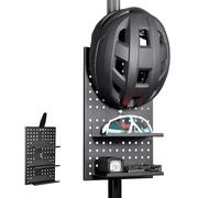 Organisateur de plateau perforé | Outil d'engrenage de vélo Extension en d'aluminium Stockage d'engrenages pour vélos pour garage, mur, bureau, salon, bureau