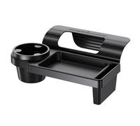 Organisateur de Poche côté Voiture, Porte-gobelet de Porte de Voiture, Porte de Porte-fenêtres de la Porte de Porte Plateau de Tasse avec Porte-téléphone et câble de Charge, Port de Tasse Universel à