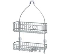 Organisateur de pommeau de douche suspendu pour salle de bain Simple Houseware Argent 26 x 16 x 55 pouces