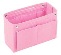 Organisateur de porte-monnaie en feutre avec insert léger pour sac à main - Organiseur portable intérieur pour sacs à main - Sac d'intervention de voyage, Rose, Loisirs