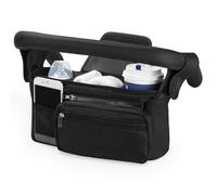Organisateur de Poussette et Landau,Poche Grande Capacité pour Téléphone et pour Bébé Accessoire, Noir