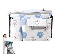 Organisateur de Poussette | Organisateur Bébé pour avec Commande Tactile - Rangement Imperméable Ajustement Parfait pour Bébé, Enfant et Parents