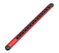 Organisateur de Prises Magnétique - Étagère de Prises en d'Aluminium | Support de Rail de Socle Robuste Organisateur de Porte-Outils pour Clés à Molette, Tournevis, Outils de Mécanique