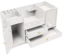 Organisateur de produits cosmétiques, léger, durable, facile à nettoyer, BLANC