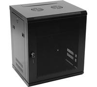 Organisateur de Rack 12U, Armoire de Serveur, Support réseau Mural, capacité de Charge de 132,28 LB, Armoire réseau