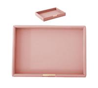 Organisateur de rangement de bureau - Plateau de valet pour homme | Organisateur de plateau en cuir, élégant plateau de parfum décoratif, organisateur de table multifonctionnel, accessoires