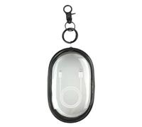 Organisateur de rangement de câbles, organiseur de rangement de chargeurs - Sac transparent pour rangement de câbles de données pour écouteurs avec crochet de verrouillage | Étui avec fermeture éclair