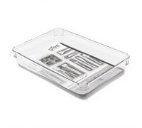 Organisateur de rangement en PET 24 x 16 x 4,5 cm