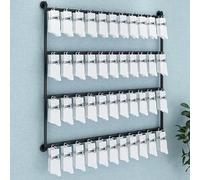 Organisateur de Rangement Mural Pour Chaussettes, Présentoirs de Vente Au Détail Réglables en Métal Avec Crochets,présentoir Peu Encombrant Pour Bijoux Chapeaux Jouets,pour Les Centres Commerciaux