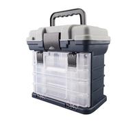 Organisateur de rangement portable multi-tiroirs avec plusieurs compartiments, mallette robuste pour le tri des engrenages, boîte utilitaire efficace pour les pêcheurs, les ponts de bateau, les