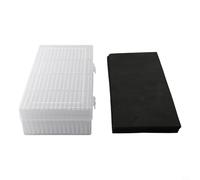 Organisateur de rangement pour pièces de monnaie avec inserts en mousse personnalisables pour contenir 60 capsules et entretoises pour les tailles de diamètre 20 mm à 40 mm dans un étui transparent