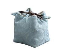 Organisateur de rangement pour sachets de thé,Pochette esthétique en tissu à cordon coulissant | Contenant Portable pour Tasse et Sachet de Thé,Pour tasses et accessoires, maison, bureau, voyage, camp