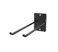 Organisateur de Rangement Robuste, Support Mural en Acier pour Outils de Jardin, Pelle, Râteau, Balai, Crochet Mural, 1 Pièce