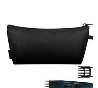 Organisateur de rasoir électrique - conception de fermeture éclair durable, poche de protection compacte | Stockage Clipper avec coquille légère, mieux pour les outils de coupe de cheveux, la configur