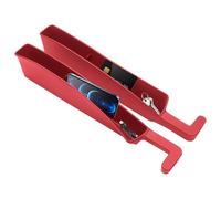 Organisateur de remplissage de l"écart des sièges de voiture, remplissage d"écart de siège automatique,Boîte de rangement pour sièges d"auto - Ensemble de 2 bloqueurs de fentes de véhicules, boîte de