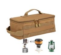Organisateur de sac à outils, sac à outils d'extérieur, sac à outils avec fermetures éclair et poignée - Organisateur pour ustensiles de cuisine de camping, sac de courses utilitaire, sac à provisions