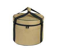 Organisateur de sac de pique-nique - sac de table de pot d'extérieur, grande lame | Réservoir de réservoir de gaz Porte anti-collision, Pesta cylindrique de paquet de glace pour campeg
