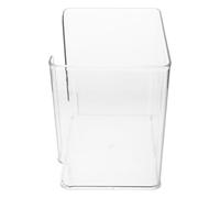 Organisateur de Sachets de Conservation du Lait Maternel en Plastique | Design Vertical à Fentes Inclinées, Base Élargie Antidérapante, Rangement Stable, Compartiments Empilables