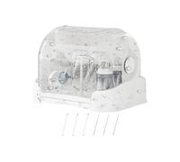 Organisateur de séchage de bouteille - 12.4x10x9.8 pouces Rack de rangement de plateau détachable pour l'alimentation post-partum, conception intelligente avec un entretien facile, un draineur mains l