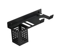 Organisateur de sèche-cheveux - Support de sèche-cheveux mural | , Installation facile du séchoir mural Berceau, Support en filet lisse pour sèche-cheveux, boîte d'organisation étagère pour