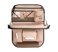 Organisateur De Siège Arrière De Voiture - Support Étanche Pliable Multifonctionnel, Poche Cargo Pour Dossier De Siège, Panneau De Rangement Pour Passager Arrière | Accessoires De Voyage Automatiques