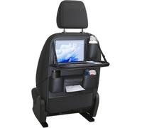 Organisateur de Siège Arrière pour Enfants pour Toyota Highlander Kuge 2022 2023, Compartiment pour Ipad/Tablette, Protection Arrière de Tapis, Imperméable (Noir)