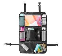 Organisateur De Siège De Voiture Arrière - Présentation Multiple, Porte-Bouteille Avec Tapis | Le Porte-Tablette Transparent permet aux de profiter de la vidéo, le stockage de bonbons et