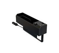 Organisateur de siège de voiture, avec 2 ports USB, câble IOS de type C, universel, comble les espaces, poche latérale, porte-gobelet, boîte de rangement pour briquets, cartes, portefeuille