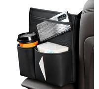 Organisateur de siège de voiture, organisateur de voiture - Tiroir de coffre de rangement - Tiroir portable compact pliable pour intérieur de véhicule voyage intermédiaire et supermarché
