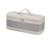 Organisateur de souffleur de cheveux - Sac de rangement pour sèche-cheveux de grande capacité | Étui de voyage étanche à la poussière avec poignée supérieure rembourrée, rangement durable des outils