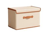 Organisateur de sous-vêtements et vêtements pour pantalons, pulls et jeans - Boîte de rangement pour armoire et tiroirs, 42 l Beige, Taglia Unica