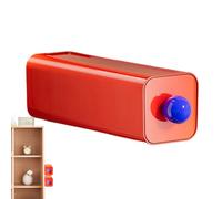 Organisateur de sous-vêtements muraux, Organisateur de chaussettes murales | Support de présentoir - Boîte avec couvercle, porte-serviettes anti-poussière sans perçage pour bâtons de coton