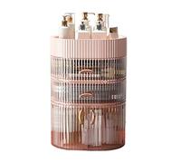 Organisateur de Stockage de Maquillage Commode Bureau Boîte De Rangement Cosmétique Transparent Acrylique Rack Bijoux Organisateur Multi-fonctionnel Multi-couche Tiroir Organisateur de Maquillage(C,M-