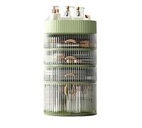 Organisateur de Stockage de Maquillage Commode Bureau Boîte De Rangement Cosmétique Transparent Acrylique Rack Bijoux Organisateur Multi-fonctionnel Multi-couche Tiroir Organisateur de Maquillage(A,L-