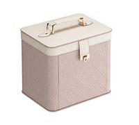 Organisateur de Stockage de Maquillage Creative Mesdames Portable Grande Capacité Cosmétique Sac Multifonctionnel Boîte À Bijoux Cosmétique Boîte Soins De La Peau Boîte De Rangement Organisateur de Ma