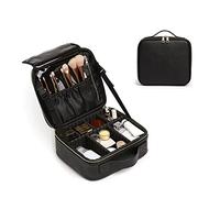 Organisateur de Stockage de Maquillage Dames grande capacité en cuir antichoc professionnel cosmétique sac esthéticienne boîte de rangement voyage lavage maquillage sac à outils Organisateur de Maquil