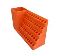 Organisateur de stockage d'embouts de 20 à 100 trous, poids léger en option, ABS Power Drill Bit Étui pour tournevis de garage