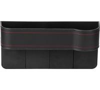 Organisateur de stockage universel multi -fonctionnel pour siège de voiture boîte à fente accessoires intérieurs (Black Co -pilote)