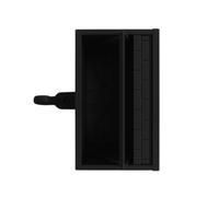 Organisateur de style garage de voiture avec porte ouvrant - Boîte de rangement murale pour maison ou entrée