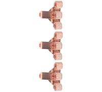 Organisateur De Stylo En Métal À Triple Trous 3pcs Avec Des Fentes Crayon À Crayon Poche Anneaux Printemps Réglables Pour L'organisateur Document Voyage Infirmière Infirmière Médecin