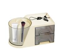 Organisateur De Stylos De Bureau | Multi-Compartiments À Rotation 360° | Organisateur de Bureau Grand pour Fournitures | Pour Fournitures De , Art, Cosmétiques, Bijoux, Coiffeuse Et Table De Che