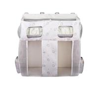 Organisateur de table de chevet - sac de lit pour bébé avec sangles | Organisateur de couches avec plusieurs sujets et grande capacité, sacs de rangement pratiques pour les couches accessoires à la ma