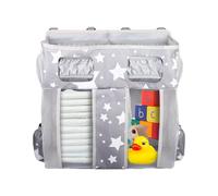 Organisateur De Table De Chevet | Sac De Rangement Oxford À Poser Près Du Berceau,Sac à Couches Multi-Compartiments Grande Capacité pour Chambre Enfant