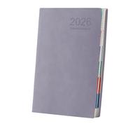 Organisateur De Tâche De Travail - A5 2026 Notebook, Planificateur De Journal D'étude, Agenda De Réunion Du Collège, Notes De Papeterie Étudiante, Planificateurr Daté 2026 Avec Couverture Rigide Dur