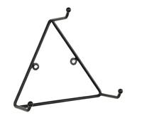 Organisateur de Tasse à Café - Support Mural en Fer Monté | 17x15x9cm Cadre Triangle avec Conception Économie d'Espace, Porte-gobelet Robuste pour Cuisine, Salle à Manger, Café, Appartement, Dortoir