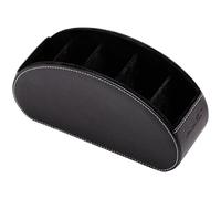 Organisateur De Télécommande pour Table, Porte-télécommande, Boîte De Rangement À Distance en Cuir/Caddy/Plateau, Organisateur De Bureau De Table De Chevet pour DVD Pen, Lecteur