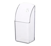 Organisateur de télécommandes murales - l'ordre et la visibilité, support acrylique transparent au design minimal moderne, adhésif d'installation + sans trous de montage, matériau acrylique