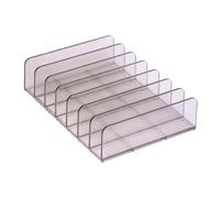 Organisateur de Téléphone Portable et de Palette de Fards à Paupières à 7 Compartiments for Un Rangement Soigné, Prêt à l'emploi Dès La Sortie de La Boîte, Parfait for La Maison(Gray,Large)